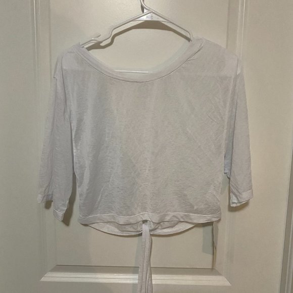 Fabletics Tie Tee - New With Tags - Picture 2 of 3